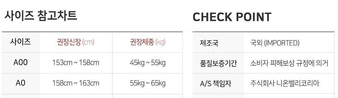(새상품)마에다 고르도 주짓수 도복 A0(주짓수도복)--7