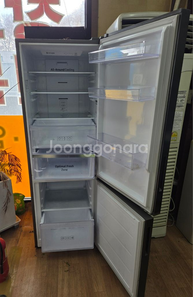 삼성전자 블랙컬러 1등급 스탠드형 냉장고--2