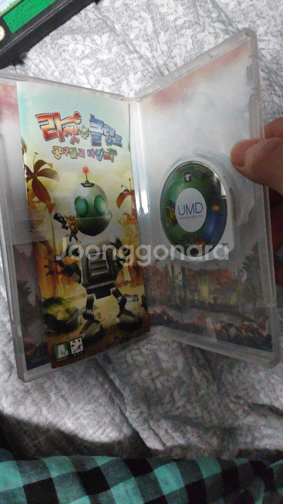 PSP 정발 라쳇 클랭크 공구들고 바캉스 디스크상태좋음--1