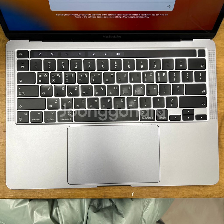 맥북 프로 m1 13인치 16gb ssd 512g--4