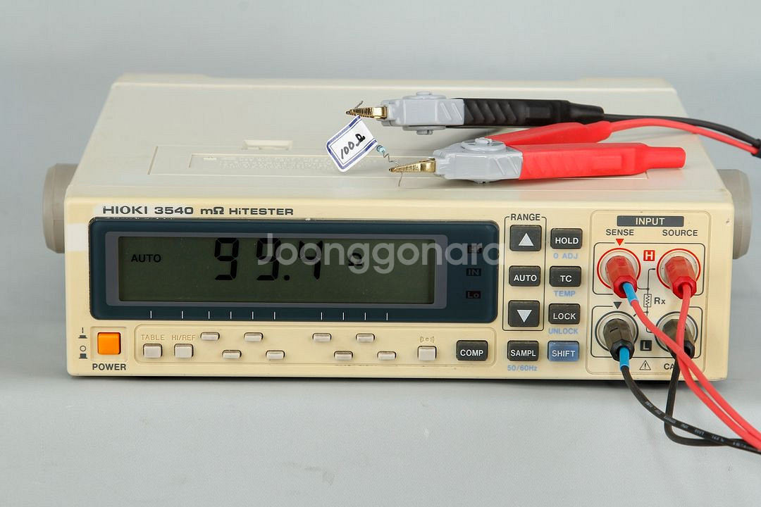 Hioki 3540-01 저저항 측정기 (N10)--1