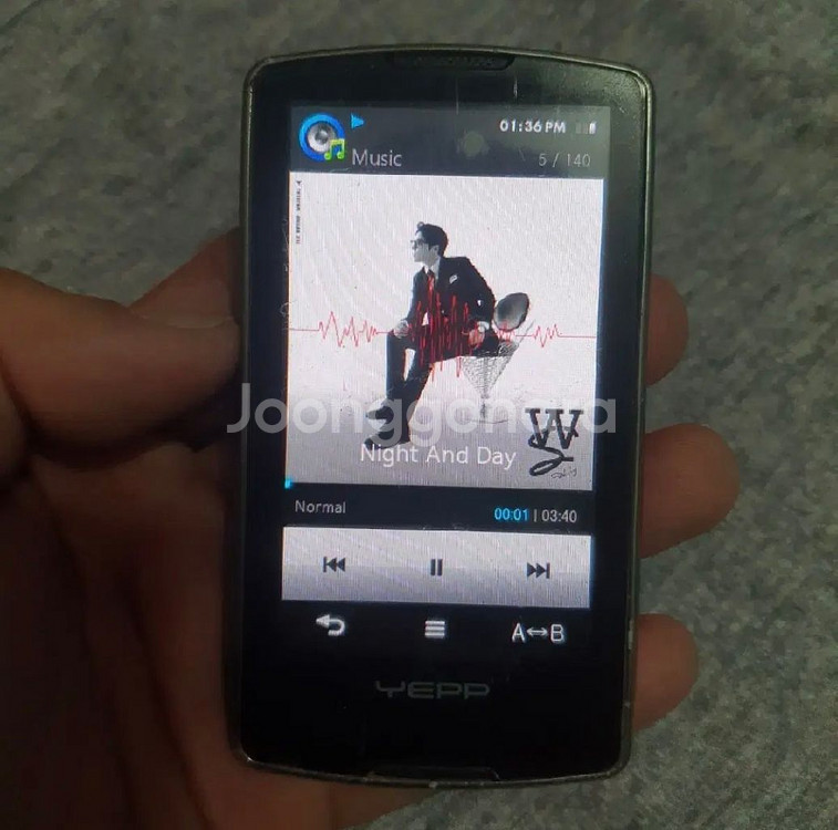 삼성 옙 YEPP YP-M1 8기가 mp3--5