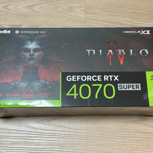 rtx 4070 super 이엠텍 미개봉