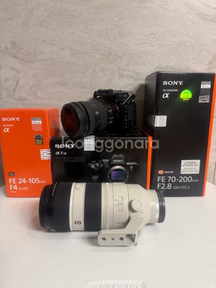 SONY a7s3 외 24-105/ 70-200 렌즈--8