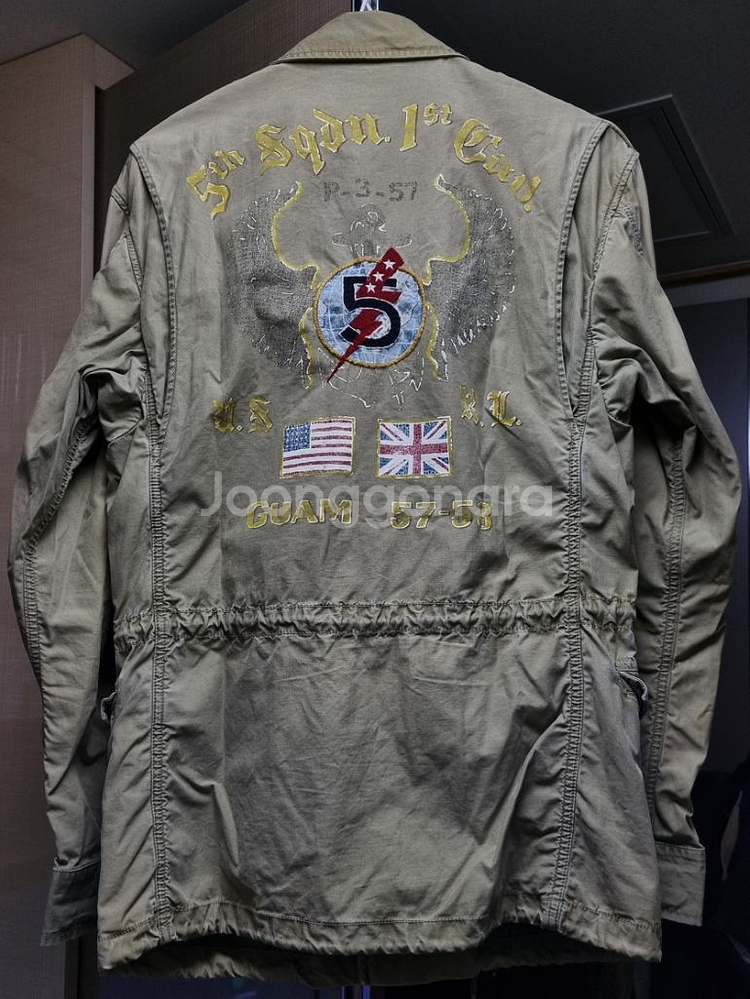 [폴로 랄프로렌 컴뱃 야상 M65 카키 S--1