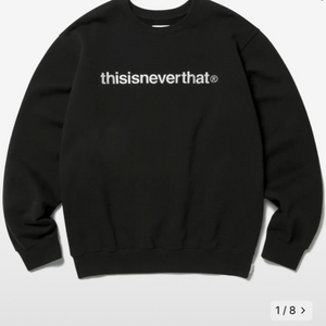 디네댓T-Logo Crewneck Black