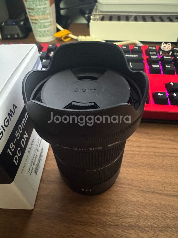 시그마 1850 F2.8 DC DN E마운트 렌즈팝니다--1