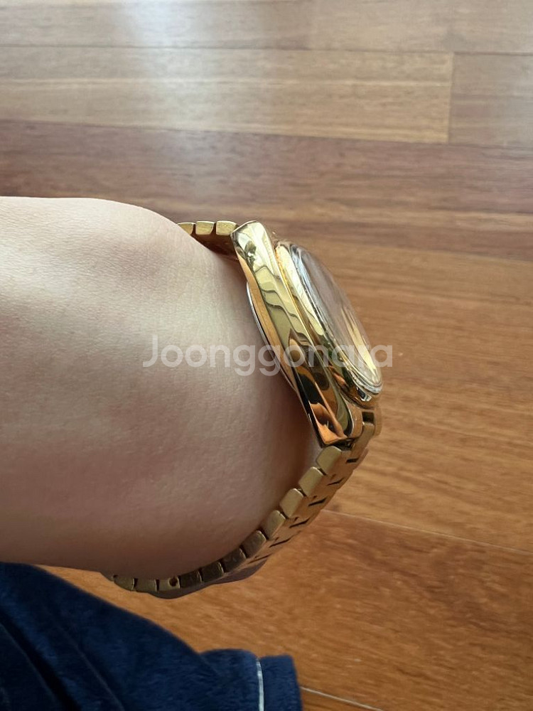 오메가 씨마스터 빈티지 여성 테레비 금장 재도금 오버홀--2
