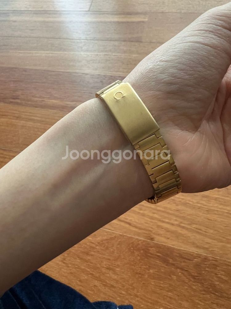 오메가 씨마스터 빈티지 여성 테레비 금장 재도금 오버홀--5