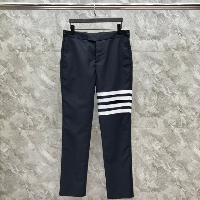 톰브라운 사선 남성 9부 정장 바지 팬츠 2칼라 이미지