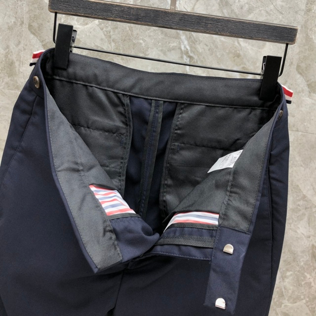 톰브라운 사선 남성 9부 정장 바지 팬츠 2칼라 이미지