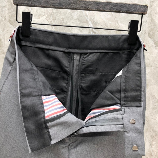 톰브라운 사선 남성 9부 정장 바지 팬츠 2칼라 이미지