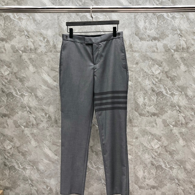 톰브라운 사선 남성 9부 정장 바지 팬츠 2칼라 이미지