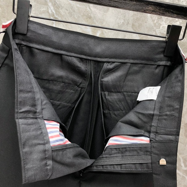 톰브라운 사선 남성 9부 정장 바지 팬츠 2칼라 이미지