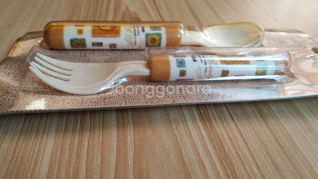 빈티지 수저 포크 90년대 옛날--6