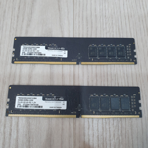 팀그룹 ddr4 32gb램ram x2