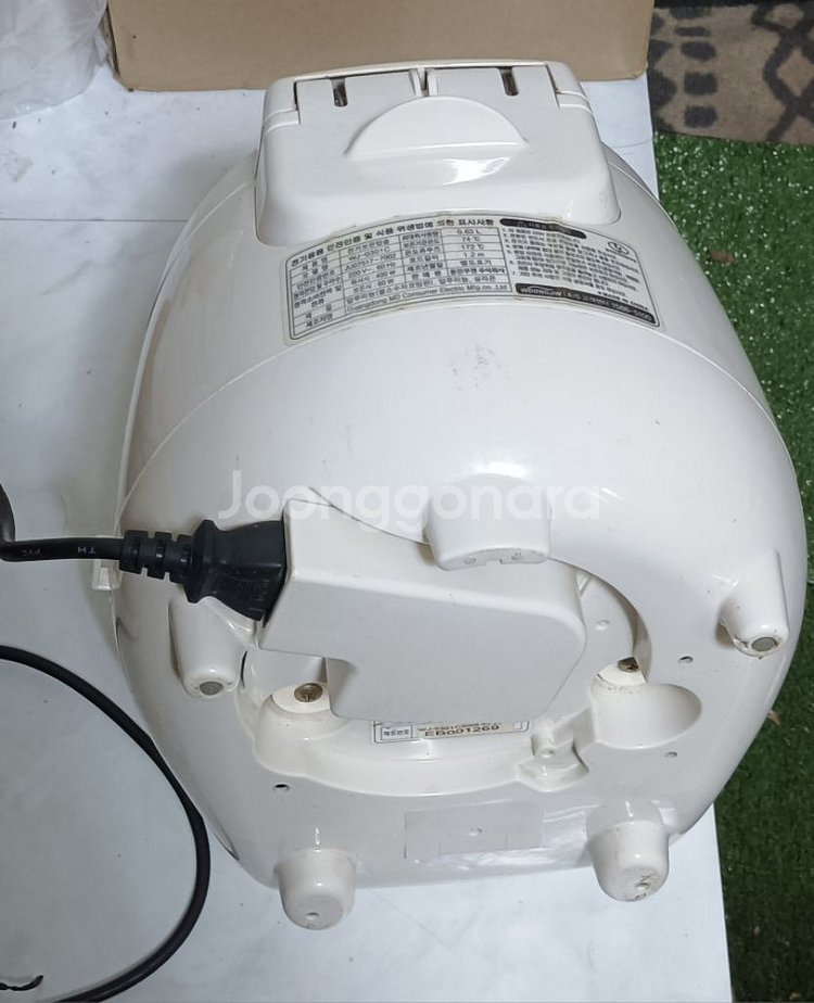 쿠첸 압력밥솥 3인용--6