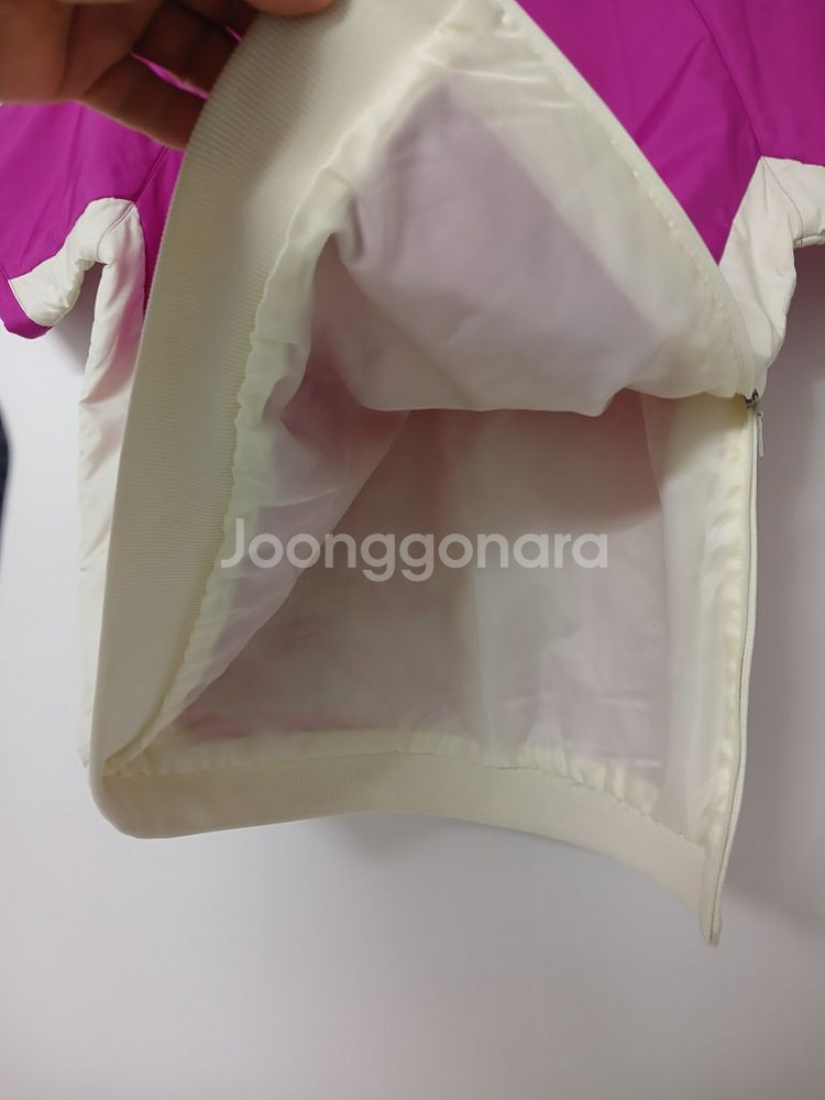 여성 르꼬끄스포르티브 골프 바람막이(오버핏90-95)--5