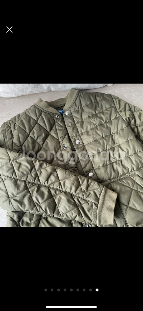 폴로 아동 다이아몬드 발수 누빔 퀼팅 쟈켓m(10~12--1