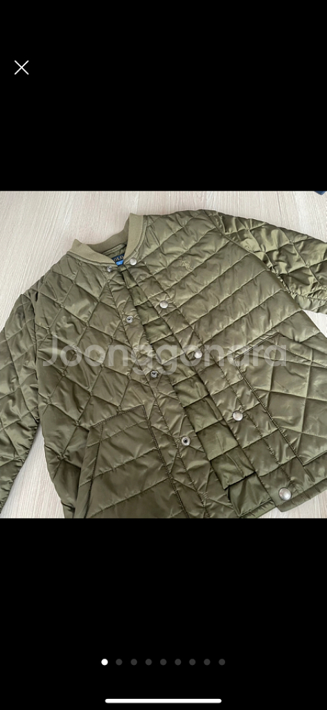 폴로 아동 다이아몬드 발수 누빔 퀼팅 쟈켓m(10~12--2