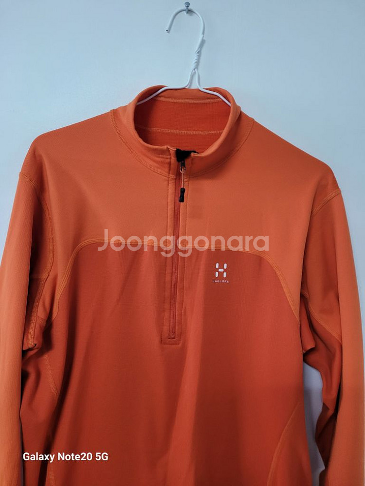 남성 하그로프스 기모 겨울 등산티셔츠(새상품급.스판10--1