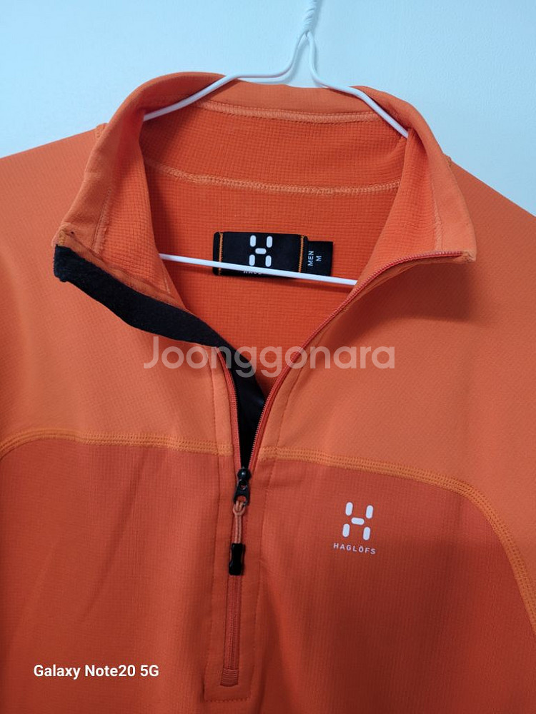 남성 하그로프스 기모 겨울 등산티셔츠(새상품급.스판10--4