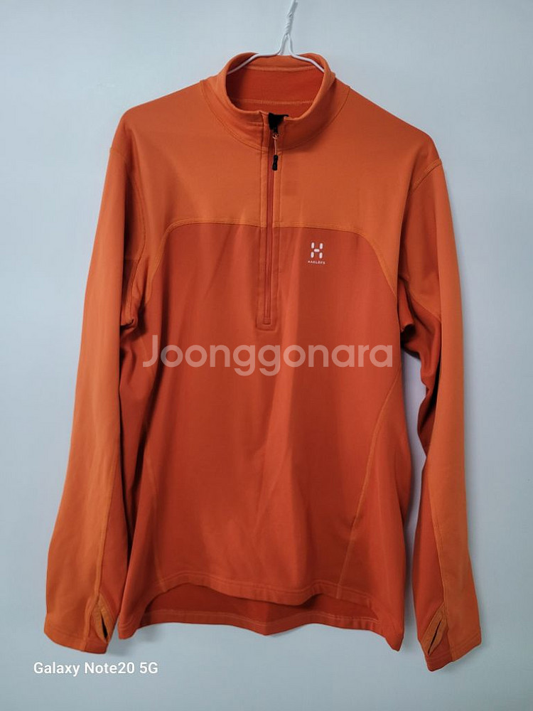 남성 하그로프스 기모 겨울 등산티셔츠(새상품급.스판10--9