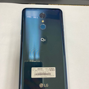 LG Q8 2018 블루 AA급 64GB 무잔상