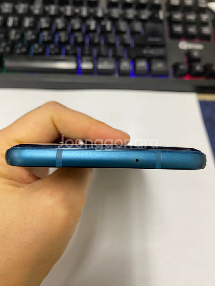 LG Q8 2018 블루 AA급 64GB 무잔상--3