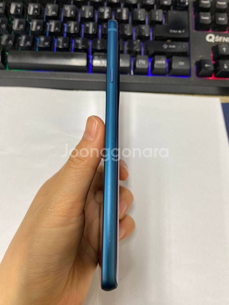 LG Q8 2018 블루 AA급 64GB 무잔상--5