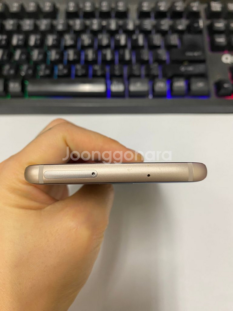 갤럭시S7엣지 블루 외관깨끗 32G 서브용추천--4