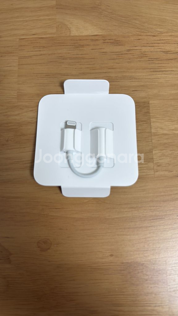애플 Lightning to Headphone Jack--1
