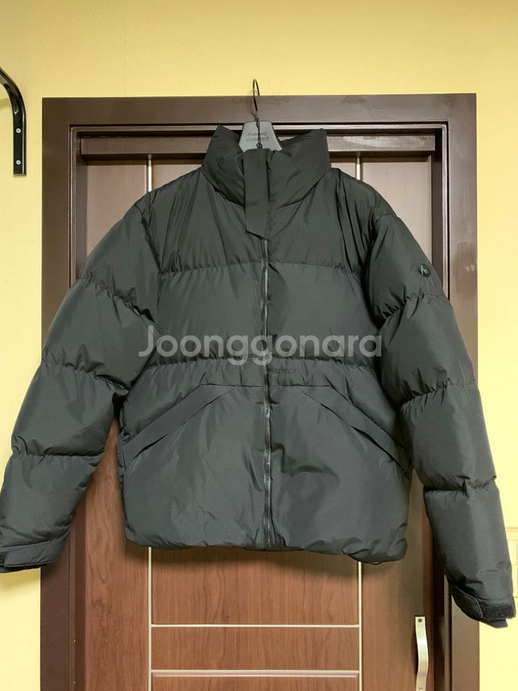마모트 오리털 패딩 105사이즈 블랙 팝니다--2