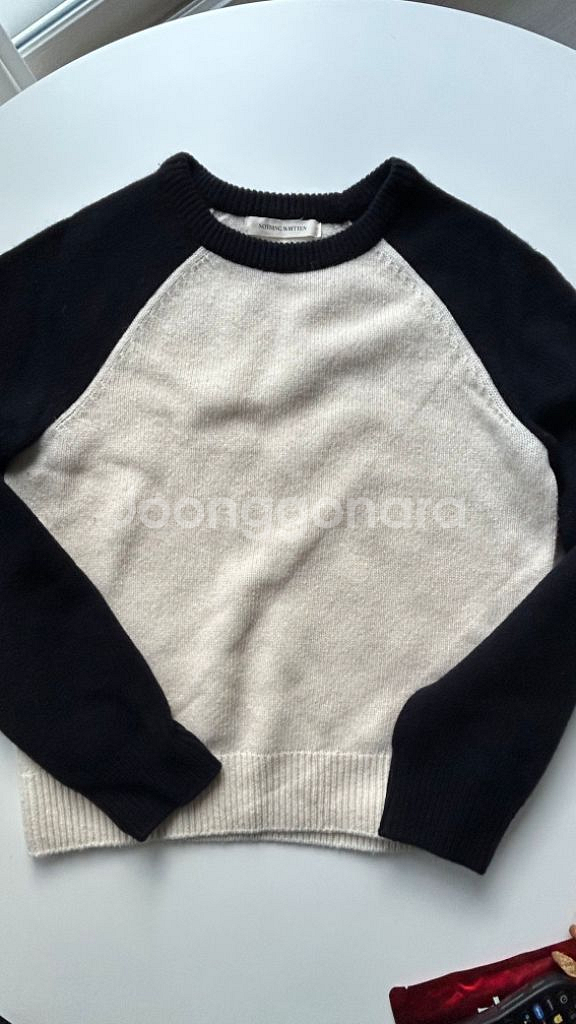 낫띵리튼 Poi raglan wool sweater--1
