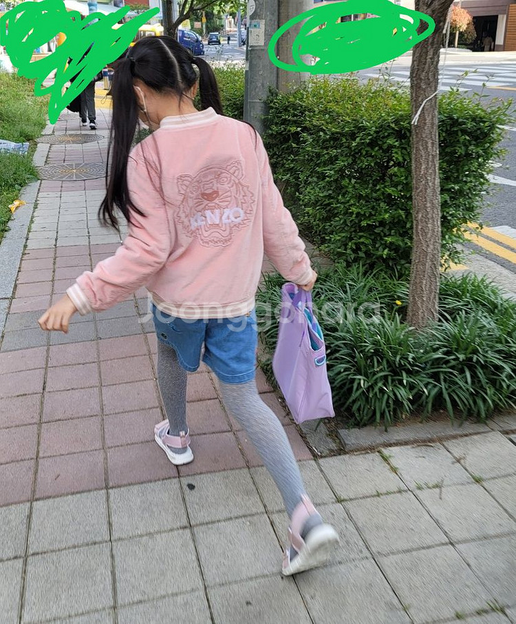 겐조키즈 코드류이 봄버자켓--5
