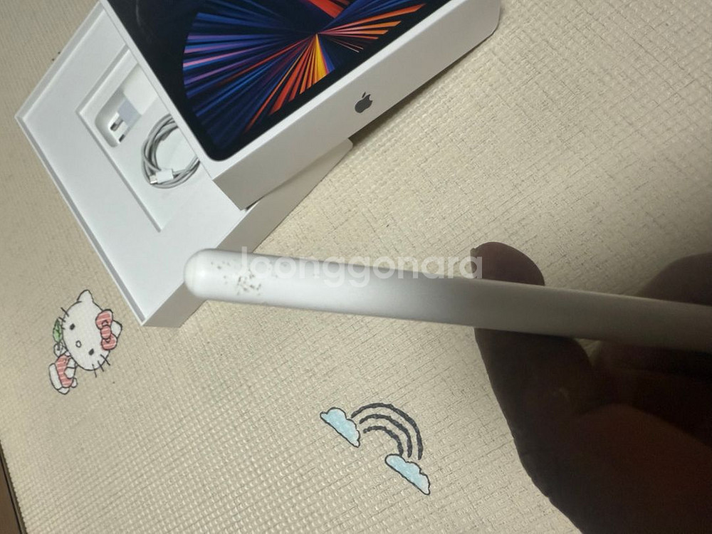 아이패드프로 5세대 12.9 셀룰러256gb+애플펜슬2--3