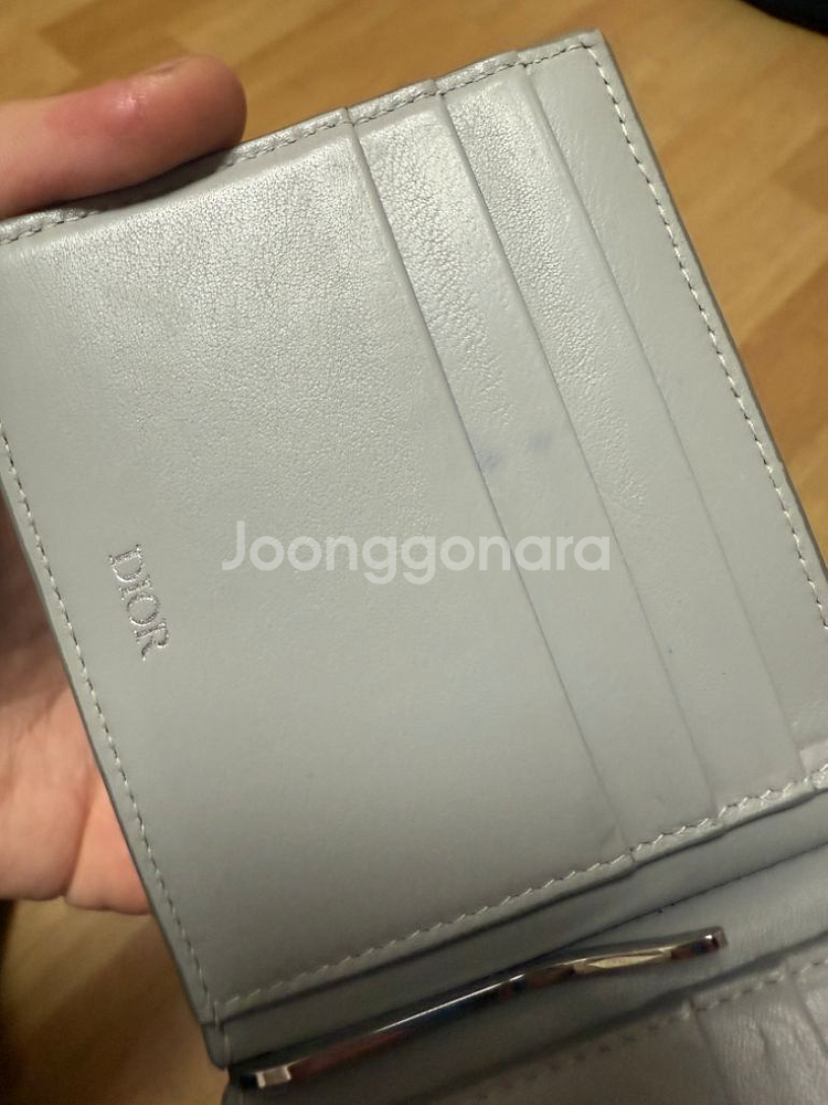 디올 머니클립 반지갑--4