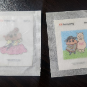 짱구.디지몬.뽀로로루피 띠부띠부씰 이미지