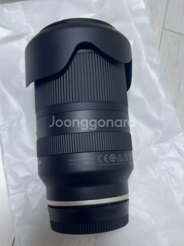 탐론 28-200 소니마운트 거의 새 것 팝니다.--4