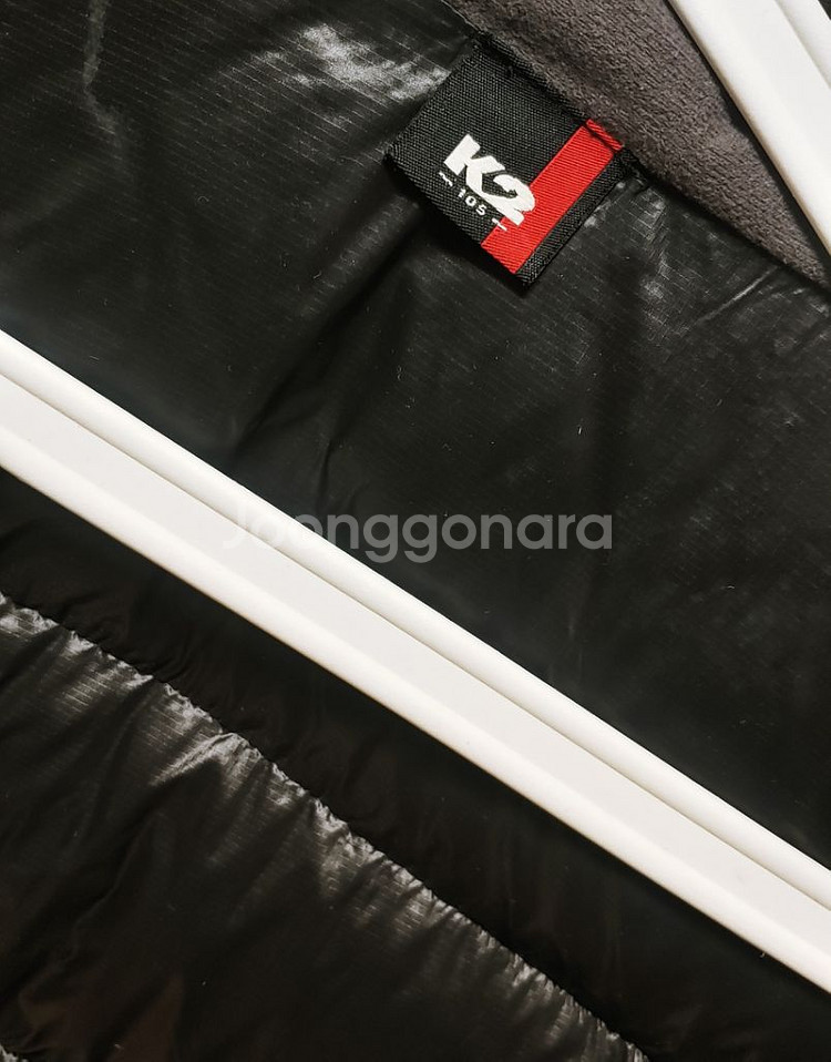 [XL] K2 거위털 패딩조끼 700 블랙322--2