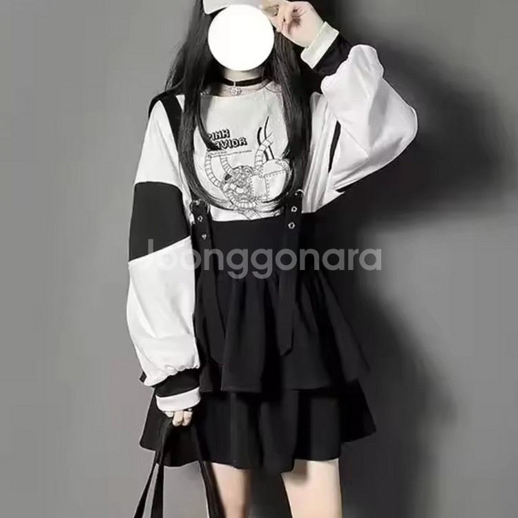 지뢰계 양산형 하라주쿠 로리타 옷들 팔아요--4