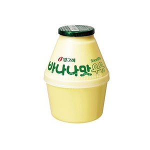 바나나맛 우유 240ml gs25 편의점