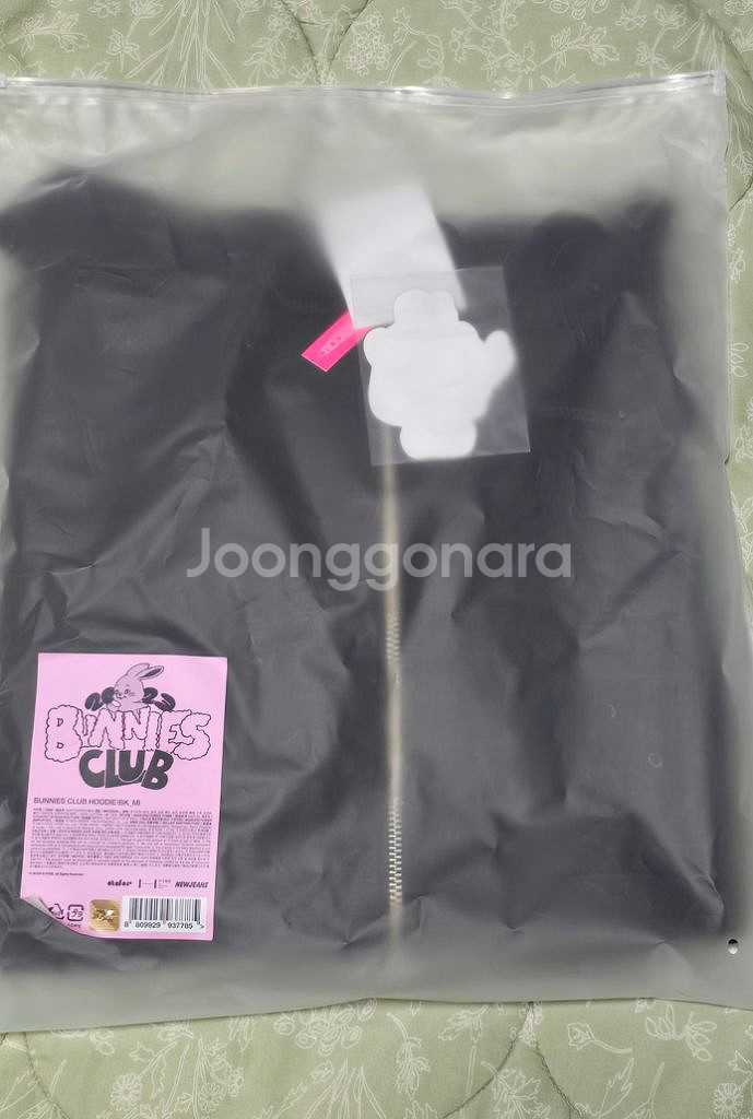 뉴진스 버니즈클럽 후드 M 정가양도--0