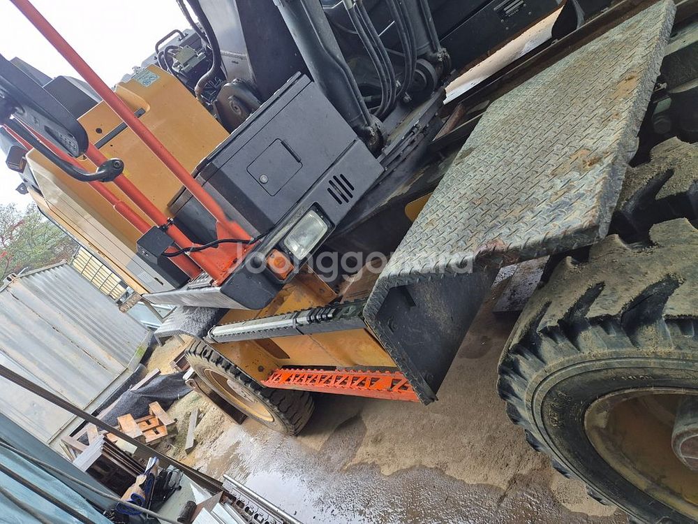6W 중고굴삭기 볼보 EW140E 회전링크,본바가지--4