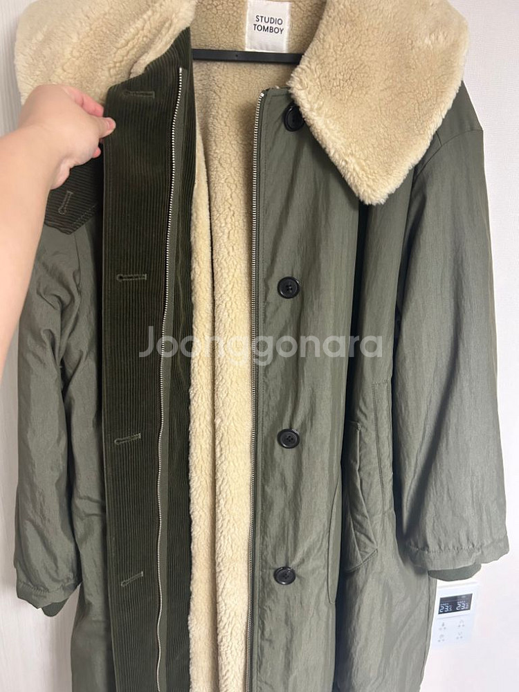 스튜디오톰보이 털 야상--4