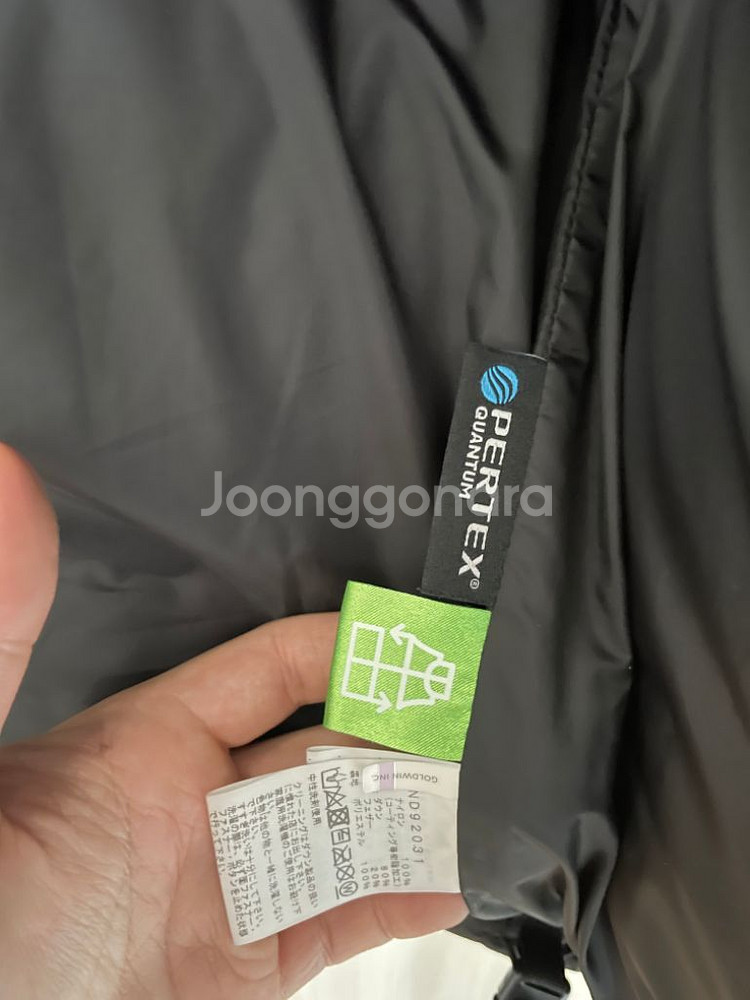 노스페이스 힘다운(일본판) xl--5