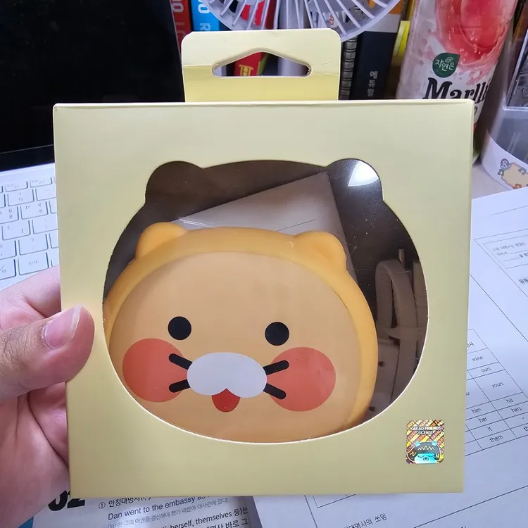 새상품 ] 카카오프렌즈 춘식이 손난로 보조배터리 이미지