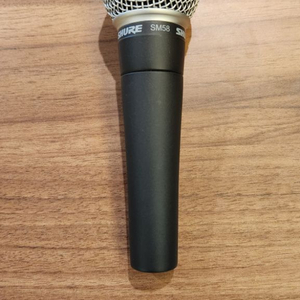 Shure 슈어 sm58 스위치 없음