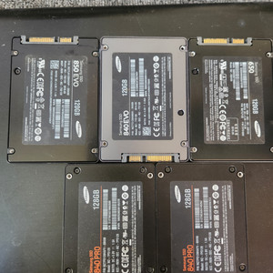 ssd<144>삼성ssd 120g 5개묶음