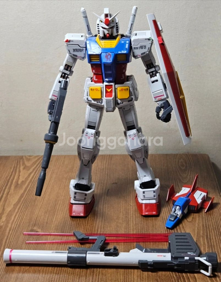 MG 퍼스트 건담 RX-78-2 Ver 3.0(가조립)--1